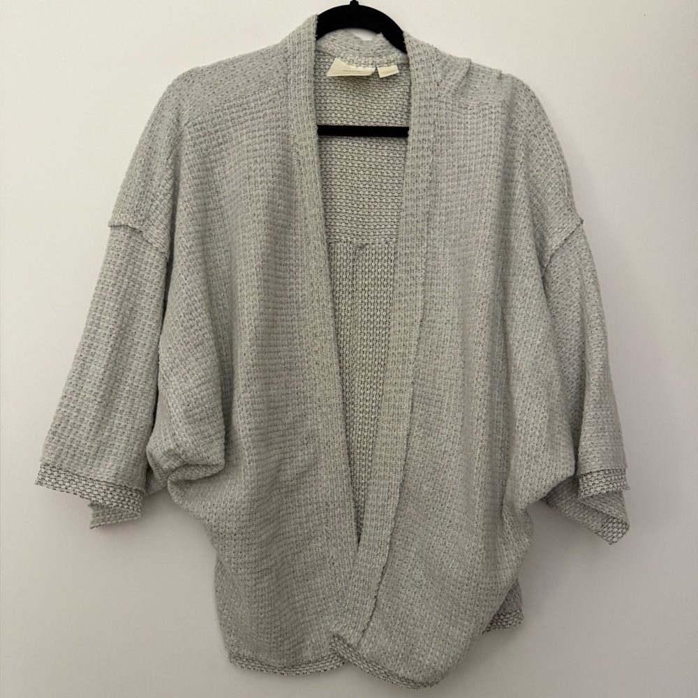 Anthropologie MAEVE | gray oversize cardigan | M